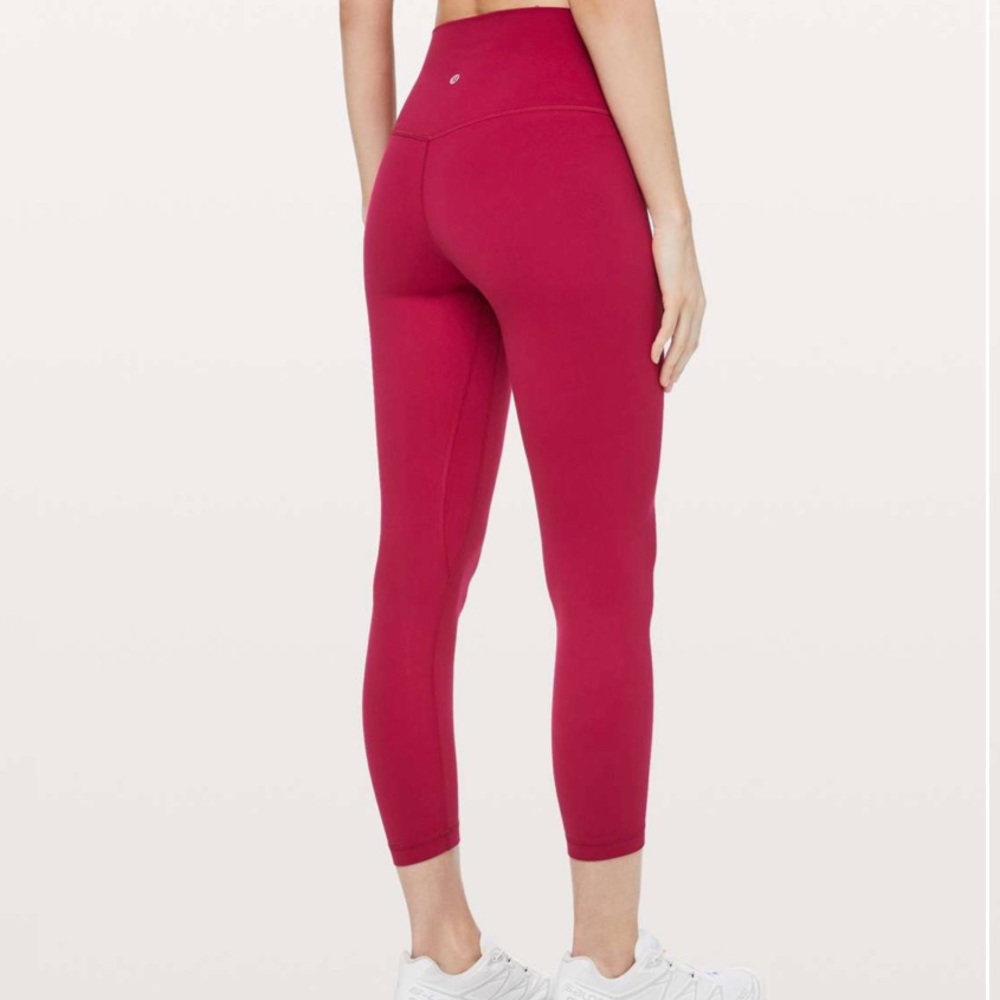 Maroon Lululemon Align High-Rise